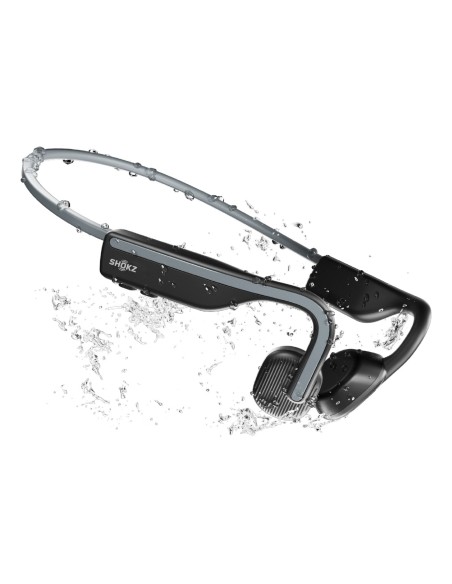 AURICULARES DEPORTIVOS SHOKZ OPENMOVE GREY   CONDUCCION OSEA   C MICROFONO   6 HORAS AUTONOMIA   IP55   BLUETOOTH 5.0   S661GY