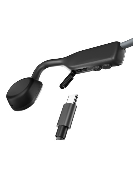 AURICULARES DEPORTIVOS SHOKZ OPENMOVE GREY   CONDUCCION OSEA   C MICROFONO   6 HORAS AUTONOMIA   IP55   BLUETOOTH 5.0   S661GY