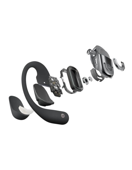 AURICULAR SHOKZ OPENFIT 2+ BLACK   TWS OPEN-EAR   HASTA 48 HORAS DE AUTONOMIA   ESTUCHE DE CARGA "INALAMBRICA"   LIGEROS   GANCH