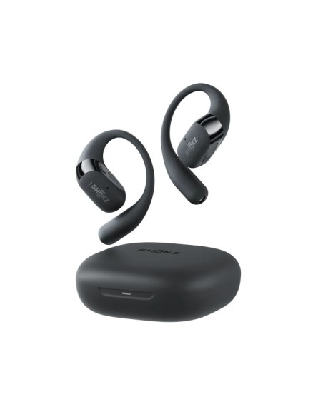 AURICULAR SHOKZ OPENFIT 2+ BLACK   TWS OPEN-EAR   HASTA 48 HORAS DE AUTONOMIA   ESTUCHE DE CARGA "INALAMBRICA"   LIGEROS   GANCH