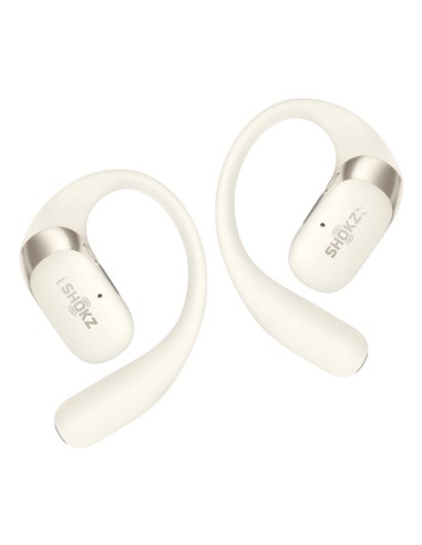 AURICULAR SHOKZ OPENFIT 2 BEIGE   TWS OPEN-EAR   HASTA 48 HORAS DE AUTONOMIA   LIGEROS   GANCHO DE OREJA FLEXIBLE   AUDIO POTENT