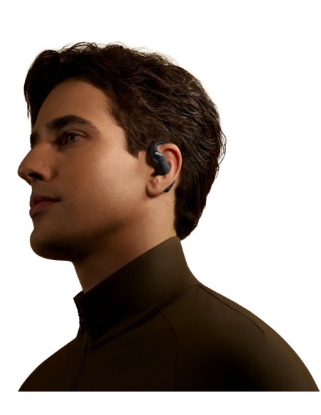 AURICULAR SHOKZ OPENFIT 2 BLACK   TWS OPEN-EAR   HASTA 48 HORAS DE AUTONOMIA   LIGEROS   GANCHO DE OREJA FLEXIBLE   AUDIO POTENT