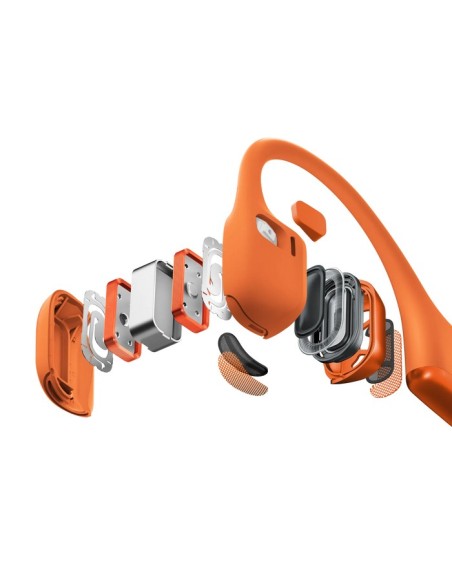 AURICULARES DEPORTIVOS SHOKZ OPENRUN PRO 2 ORANGE   CONDUCCION OSEA   C MICROFONO DUAL CANCELACION DE RUIDO   12 HORAS AUTONOMIA