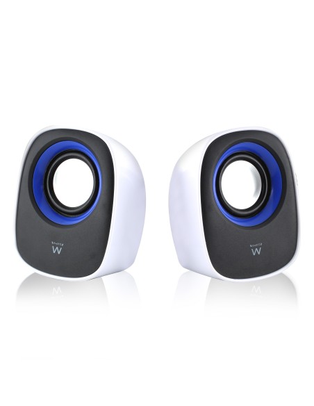 ALTAVOZ EWENT ESCRITORIO 2.0 USB   NEGRO-BLANCO   EW3513