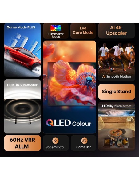 Hisense 50A7Q TV 50" UHD QLED SMART TV HDR10+