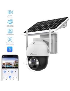 CAMARA VIGILANCIA NIVIAN EXTERIOR MOTORIZADA SOLAR 4G / 2K / DIA-NOCTURNA / MICROFONO - ALTAVOZ / DETECCION PRESENCIA / MICROSD 