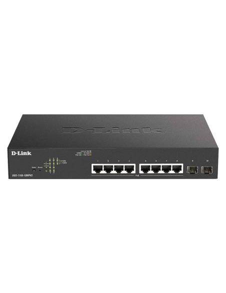 SWITCH D-LINK 10P DGS-1100-10 8P 101001000(POE) 2 SFP 1000 DGS-1100-10MPV2E