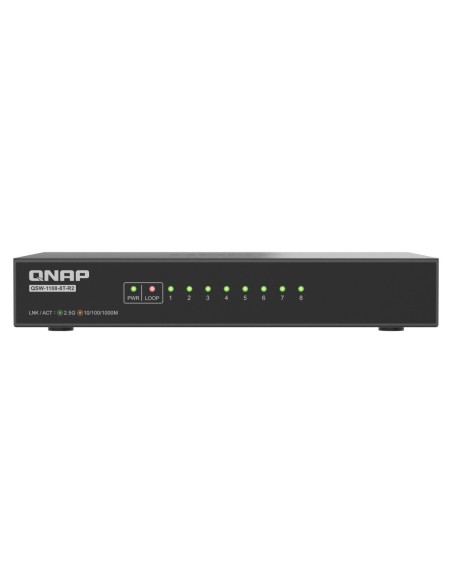 QNAP QSW-1108-8T-R2 Switch No Gest 8x2.5GbE