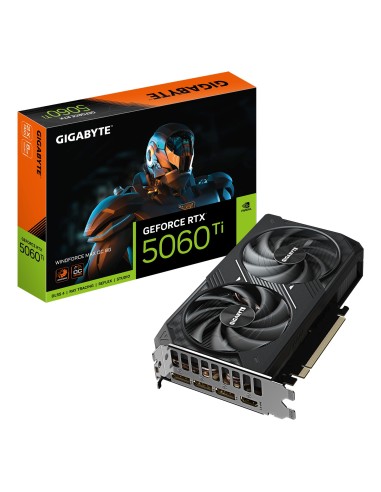 TARJETA GRAFICA GIGABYTE RTX 5060TI EAGLE MAX OC 8GB GDDR7