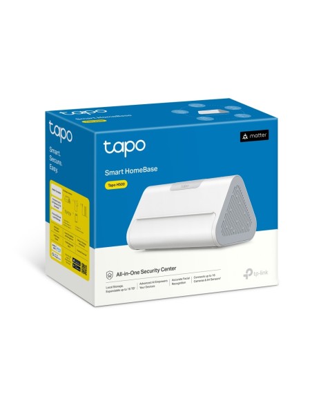 TAPO HUB INTELIGENTE H500 CON ALMACENAMIENTO PARA CAMARAS, SENSORES Y TIMBRES