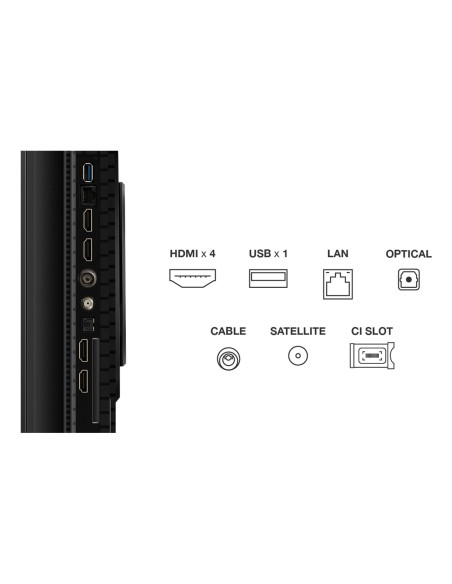 TCL 65P8K TV 65" QLED GOOGLETV 144HZ ONKYO