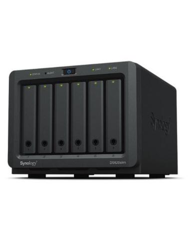 SYNOLOGY NAS 6 BAHIAS DS620SLIM 2.5IN 2.0GHZ DC EXT2X GBE 2X USB 3.0