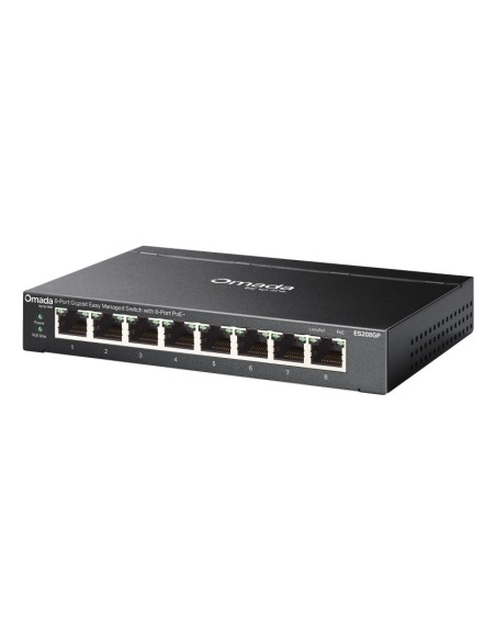 SWITCH OMADA TP-LINK 8-PORT GIGABIT EASY MANAGED WITH 8-PORT POE+