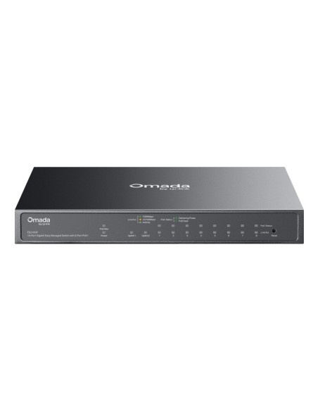 SWITCH OMADA TP-LINK 10-PORT GIGABIT EASY MANAGED SWITCH WITH 8-PORT POE+