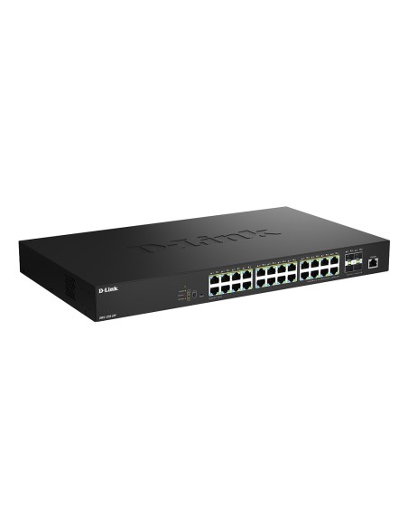 D-Link DMS-1250-28P E Switch 24mG PoE 4x10 SFP+
