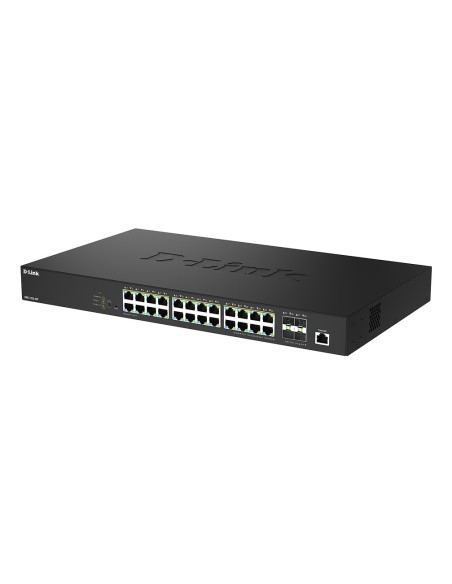 D-Link DMS-1250-28P E Switch 24mG PoE 4x10 SFP+