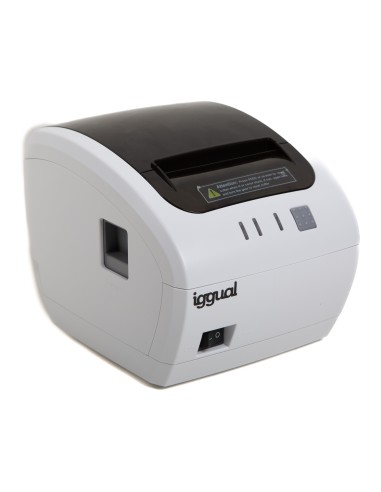 iggual Impresora térmica TP EASY 80W USB+RJ11 blan