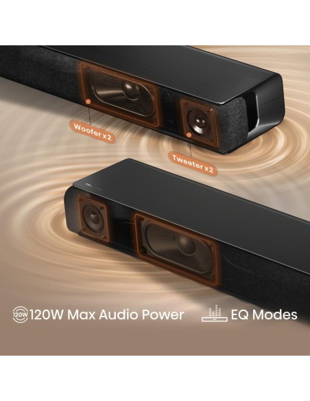 BARRA DE SONIDO HISENSE HS1000 HDMI BLUETOOTH 20W