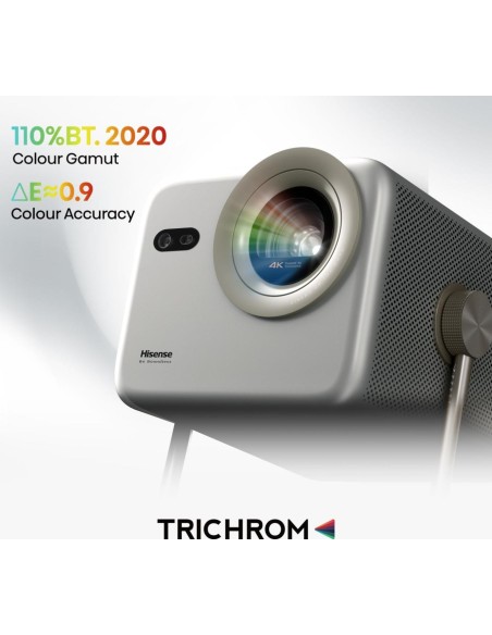 PROYECTOR HISENSE M2PRO TRICOLOR 1300 LUMENES 4K SMART TV