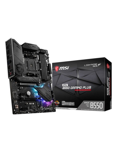 MSI PLACA BASE B550 GAMING PLUS SOCKET AM43rd Gen AMD Ryzen  4x DDR4