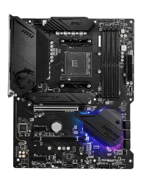 MSI PLACA BASE B550 GAMING PLUS SOCKET AM43rd Gen AMD Ryzen  4x DDR4