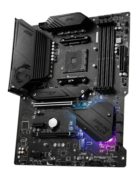 MSI PLACA BASE B550 GAMING PLUS SOCKET AM43rd Gen AMD Ryzen  4x DDR4