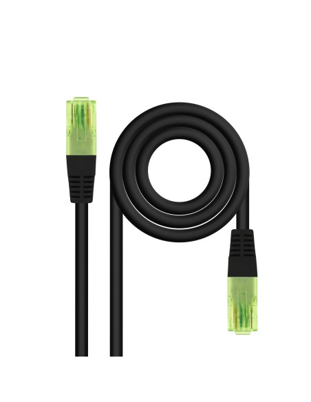 Nanocable Cable RJ45 Cat.6 UTP CCA 3 m Negro
