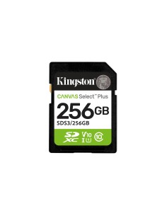 KINGSTON TARJETA SD 256GB SDXC CANVAS SELECT PLUS GEN 3