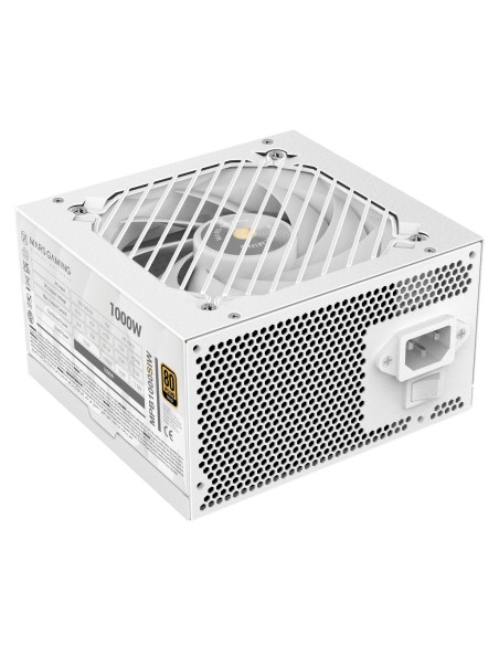 MARS GAMING FUENTE DE ALIMENTACION MPB1000SI 1000W 80 PLUS BRONZE BLANCAVENTILADOR 14CM
