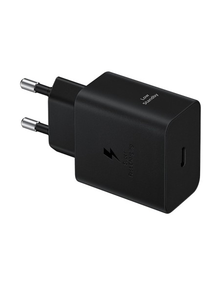 CARGADOR SAMSUNG USB-C 45W NEGRO SIN CABLE EP-T4511NBEGEU