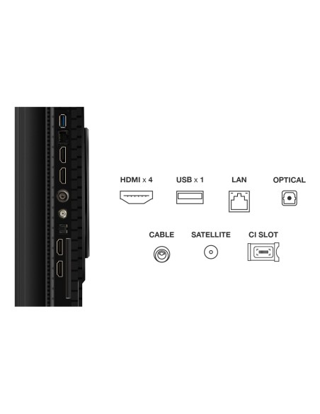 TCL 55P8K TV 55" UHD QLED GOOGLETV 144HZ ONKYO