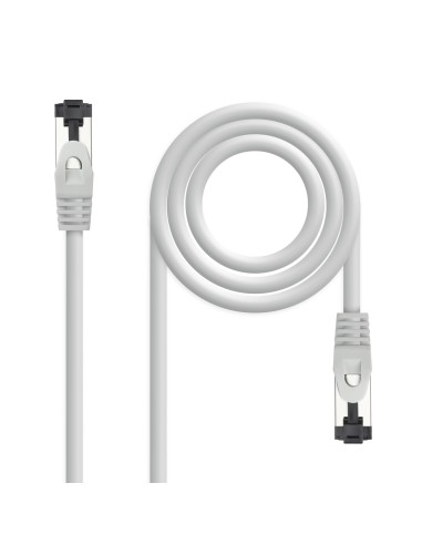 Nanocable Cable red Cat. 8.1 2GHZ SSTP Gris 2m