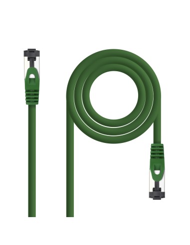 Nanocable Cable red Cat. 8.1 2GHZ SSTP Verde 0,30m