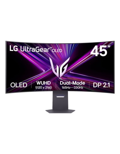 MONITOR LG ULTRAGEAR OLED 800R DUAL MODE 165HZ 330HZ 5K2K 21 9 03MS REGULABLE