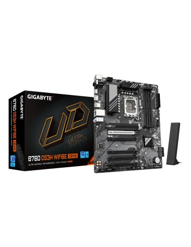 PLACA BASE GIGABYTE B760 DS3H WIF6E GEN5 1700 AX ATX 4XDDR5