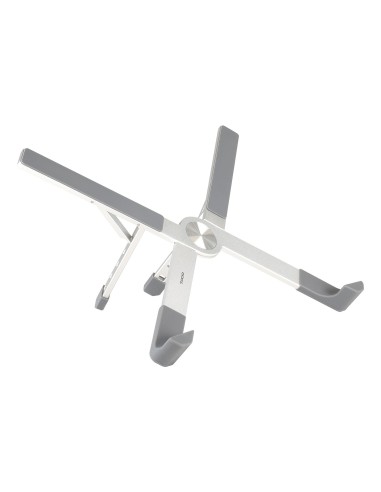 SOPORTE ELEVADOR ALUM. PLEGABLE PORTÃTILES, PLATA