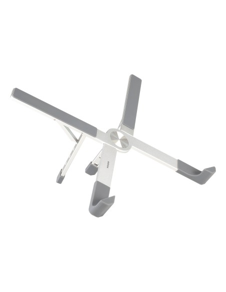 SOPORTE ELEVADOR ALUM. PLEGABLE PORTÃTILES, PLATA