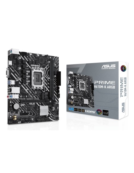 ASUS Placa Base PRIME H610M-K DDR5 ARGB mATX 1700