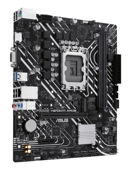 ASUS Placa Base PRIME H610M-K DDR5 ARGB mATX 1700