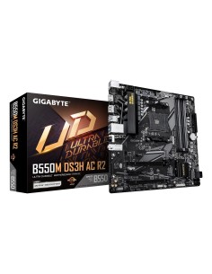 PLACA BASE GIGABYTE B550M DS3H AC R2 AM4 MATX 4XDDR4