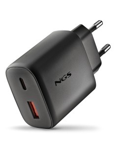 NGS CARGADOR GAN ULTRARAPIDO 45W USB-C+ USB-A