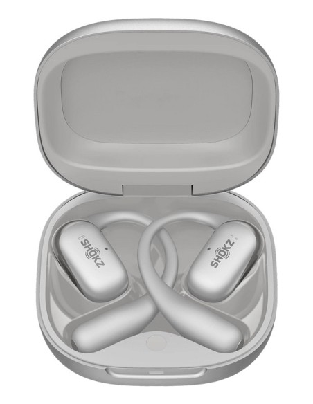 AURICULAR SHOKZ OPENFIT 2+ GREY   TWS OPEN-EAR   HASTA 48 HORAS DE AUTONOMIA   ESTUCHE DE CARGA "INALAMBRICA"   LIGEROS   GANCHO