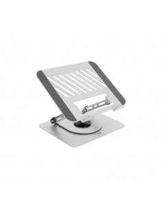 SOPORTE TOOQ PLEGABLE 360Â° DISPOSITIVOS 11-17â?, PLATA