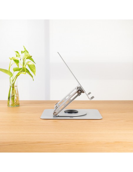SOPORTE TOOQ PLEGABLE 360Â° DISPOSITIVOS 11-17â?, PLATA