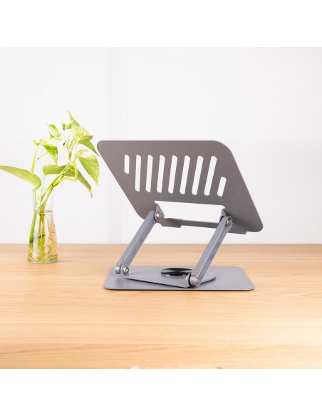 SOPORTE TOOQ PLEGABLE 360Â° DISPOSITIVOS 11-17", GRIS