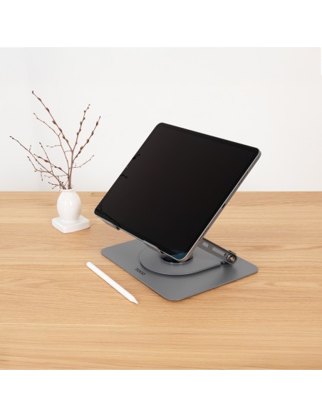 SOPORTE TOOQ PLEGABLE 360Â° DISPOSITIVOS 11-17", GRIS