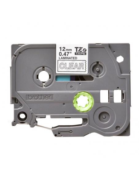 Brother Cinta Laminada Blanco/Transparente 12 mm