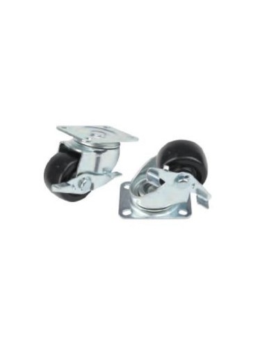 RUEDAS MICROCONNECT CON FRENO 240KG