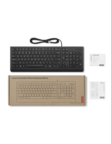 Lenovo Teclado con cable USB