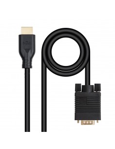 Nanocable Cable Conversor VGA a HDMI M-M 1,8 m